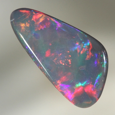 SOLID SEMI BLACK OPAL Full of bright crisp fire